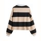thumbnail image 4 of Tops para mujer, camisas, blusas, elegantes, informales, camisas de manga larga, moda informal, blusa con estampado de llamadas, camiseta, botón de otoño Odeerbi ODB-5, 4 of 5