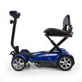 thumbnail image 3 of EV Rider Transport AF 4-Wheel Foldable Mobility Scooter with Upgraded 11.5Ah Lithium Batteries & Actuator Lock, Blue, 51 lb Limit, 3 of 8