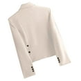 thumbnail image 6 of Wiyuqeen Cropped Blazers for Women Long Sleeve Notch Collar Casual Dressy Blazer Suits Plus Size Solid Jacket Coats with Pokcet for Office, 6 of 8
