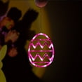 thumbnail image 4 of Ympkerial Easter Decor Lights Battery Operated Window Hanging LED Egg Shapes with Suction Cup Pink Illumination and Automatic Timer for Indoor Bedroom Spring Seasonal Decorating (1 Pack), 4 of 5