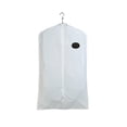 thumbnail image 1 of 40 - W 3 Gauge Vinyl Taffeta Finish With Oval Window And Center Zipper - White, 1 of 1