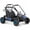 Blue, variant on MotoTec Mud XL 60v 2000w Electric Go Kart Full Suspension Blue