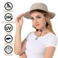 thumbnail image 4 of Mosquito Head Net Hat - Bug Cap UPF 50+ Sun Protection with Hidden Netting for Beekeeping Hiking Men & Women, 4 of 10