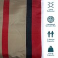 thumbnail image 3 of Sunnydaze Extra-Large 2-Person Quilted Outdoor Hammock with Spreader Bars - 450 lb Capacity - Awning Stripe, 3 of 9