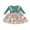 Green, variant on GXFC Little Girls Fall Dress Clothes 3T 4T 5T 6T 7T Kids Girls Long Sleeve Flower Print A-line Dress Spring Autumn Dress Clothing for Children Girls