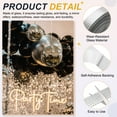 thumbnail image 3 of Uxcell 5x5mm Self Adhesive Mirrors Mosaic Tiles, 10000 Pcs Square Mini Glass Mosaic Disco Tile Sticker for DIY Craft Disco Ball Party Decoration, Silver Tone, 3 of 5