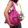 thumbnail image 1 of Bolsa transportadora suave y acogedora para gatos pequeños Amkune, rosa, 1 of 7