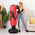 thumbnail image 4 of Free Standing Punching Bag Boxing Cardio Kickboxing Fitness Training Adult Home, 4 of 7