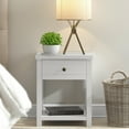 thumbnail image 5 of Living Essentials by Hillsdale Harmony Wood Accent Table, Matte White, 5 of 18