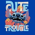 thumbnail image 2 of Mens Lilo & Stitch Cutest Troublemaker T Shirt, 2 of 4
