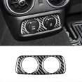 thumbnail image 5 of Real Carbon Fiber for 2018-2023 Car Rear Charging Port USB Hole Cover Trim Sticker Interior Accessories, 5 of 5