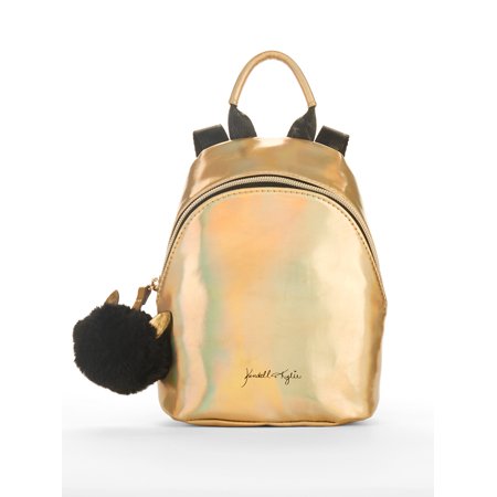 Kendall + Kylie for Walmart Iridescent Gold Mini Backpack