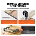 thumbnail image 4 of VEVOR Furniture Dolly, 1000 lbs Load Capacity, 18" x 30", 4 x 3" PP Swivel Casters, Heavy Duty Hardwood Furniture Moving Dolly, Mover's Dolly, Moving Cart with Wheels for Heavy Furniture Home Cleanin, 4 of 9