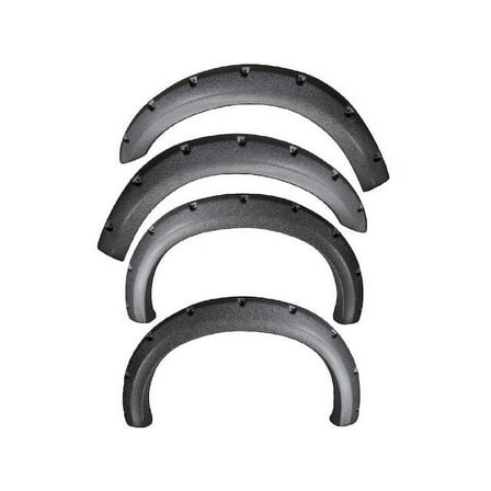 Fender Flare Set 4 Piece - Compatible with 1999 - 2007 Ford F-350 Super Duty 2000 2001 2002 2003 2004 2005 2006