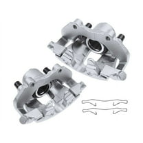 Brake Caliper Set 2 - Compatible with 2013 - 2019 Ford Escape 2014 2015 2016 2017 2018
