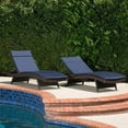 thumbnail image 4 of Olurrisa NVY (1PCS) Salem Outdoor Chaise Lounge Cushion (without Chaise Lounge), 4 of 8