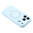 thumbnail image 5 of For iPhone 17 Pro Case Compatible with MagSafe Liquid Silicone + PC Phone Cover with Camera Touch Co, 5 of 5