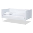 thumbnail image 2 of Baxton Studio Daniella Modern and Contemporary White Finished Wood Daybed, 2 of 9