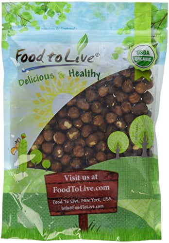 Food To Live Organic Hazelnuts Filberts (Raw, No Shell) (1 Pound) by Food To Live