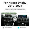 thumbnail image 2 of SNATEEN 12.3 inch Carplay Screen/Radio/Multimedia Player for Nissan Sylphy 2019 2020 2021 Universal Car Navigation/GPS Upgrade Headunit Android Display 1080P Touch Screen Replace System, 2 of 15