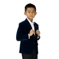 thumbnail image 3 of Spring Notion Big Boy's Velvet Blazer, 3 of 3