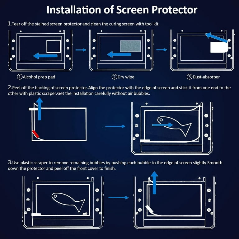 Elegoo Saturn Screen Protector - SLA 3D Printer Screen Protectors