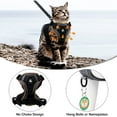 thumbnail image 3 of Xekoro Cat Harness and Leash for Walking, Escape Proof Soft Adjustable Vest Harnesses for Cats, Easy Control Breathable Reflective Strips Jacket, Black S, 3 of 7