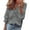 2#Grey, variant on Xingpeng Womens Flutter Sleeve Blouses Long Sleeve Casual Tops Spring Summer Outfits Dressy Shirts Green S