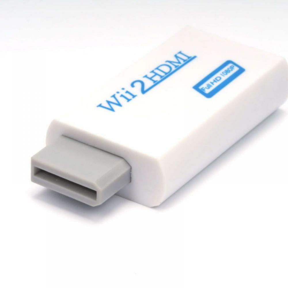 Wii 2 Hdmi Adaptador Wii Hdmi Aux 3.5 1080p + Cable Hdmi - JM Productos