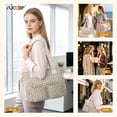 thumbnail image 6 of SUOSDEY Work Tote Bags for Women,Large Capacity Shoulder Handbag,Crossbody Messenger Bag, 6 of 8