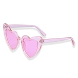 Heart Shaped Sunglasses for Women Party Bri… product image