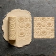 thumbnail image 3 of Sunflower Textured Polymer Clay Embossing Roller - Creative pottery tool for spring and summer projects, 3 of 5