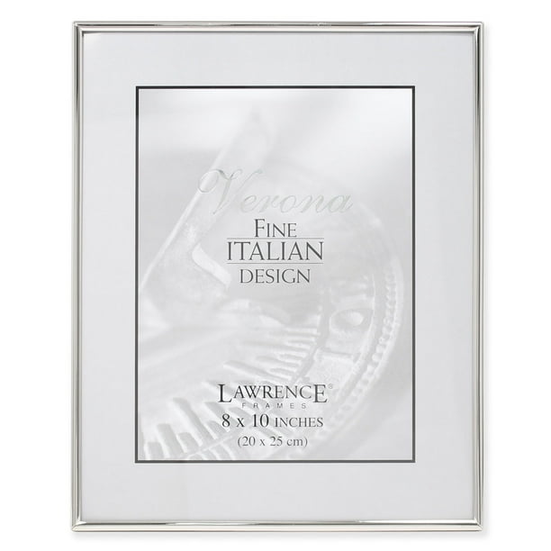 8x10 Simply Silver Metal Picture Frame