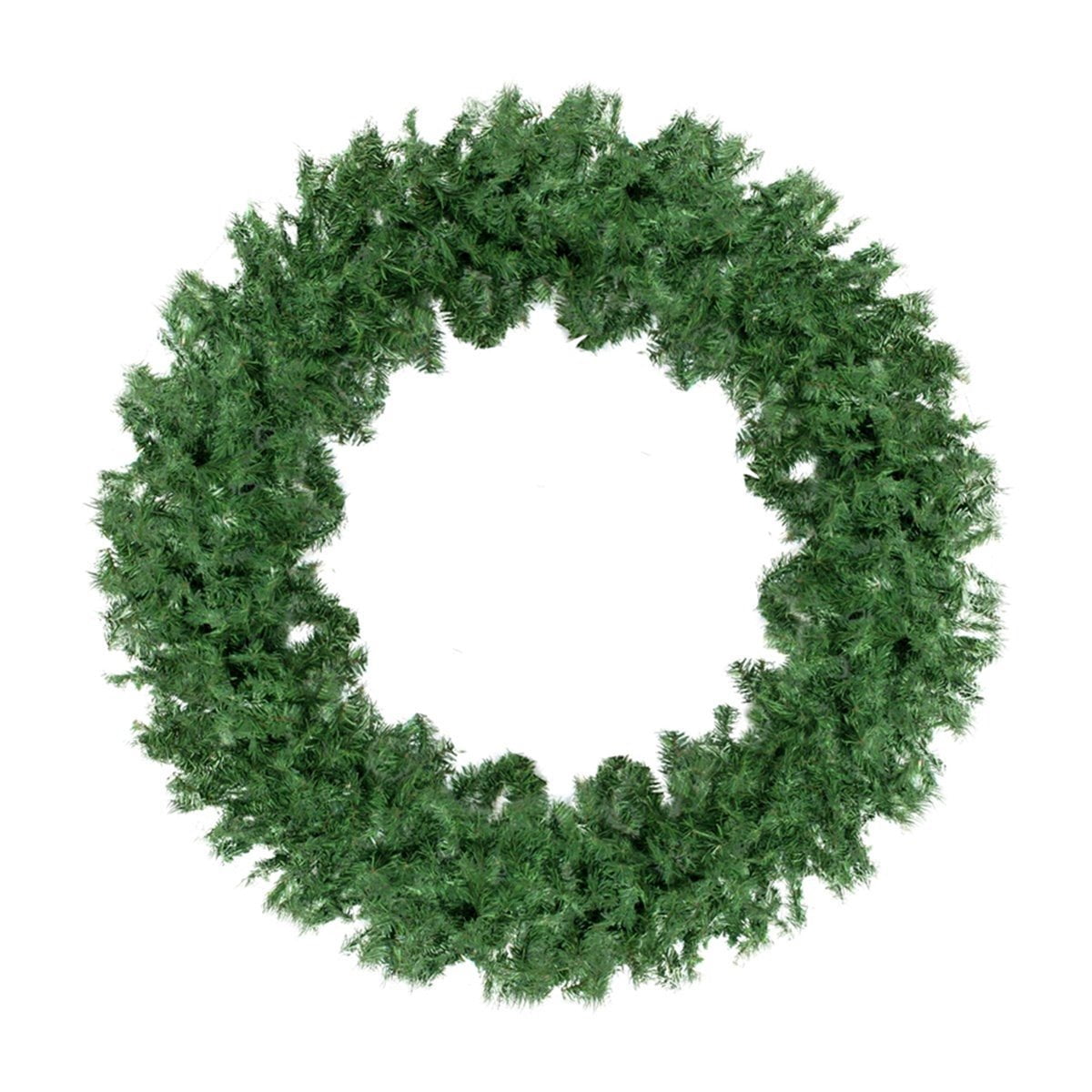 Green PVC Canadian Pine 36" Artificial Christmas Wreath 442400 