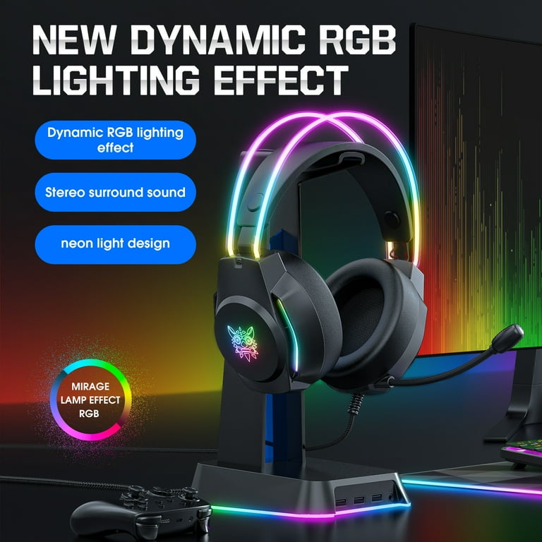 Glowing ps4 headset sales
