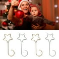 thumbnail image 3 of Metal Hook, Five Pointed Star Shaped Party Decorations Decorative S Hooks Multi Function  For Home For Outdoor For Indoor, 3 of 8