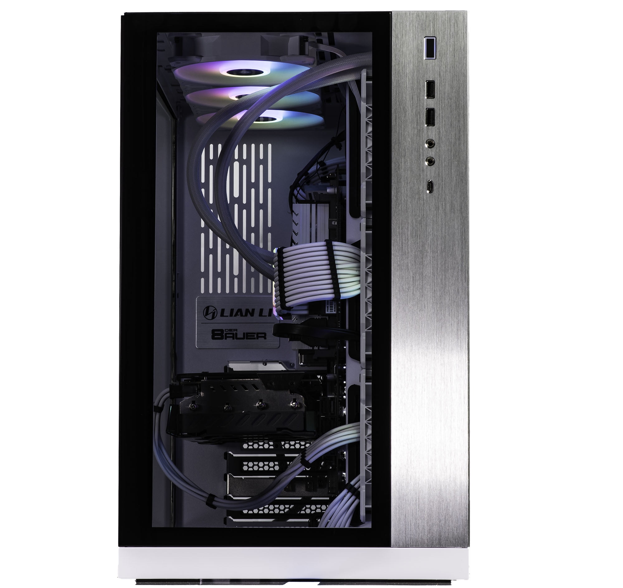 Velztorm Lux Custom Built Gaming Desktop PC White (AMD Ryzen 9