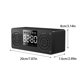 thumbnail image 3 of Ganfancp A10 Reloj de Madera Multifunción Bluetooth Audio Disco U Tarjeta Regalo Teléfono Móvil Ordenador Casa Pequeño Altavoz Accesorios para El Hogar Ofertas Del Día Liquidación 1X Altavoz Bluetoot, 3 of 7