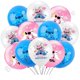 thumbnail image 3 of Disney-globos de látex de Lilo & Stitch para fiesta, conjunto de 12 pulgadas para Baby Shower, decoraciones para fiesta de cumpleaños de niño y niña, juguete para regalo, 12 piezas, 3 of 4