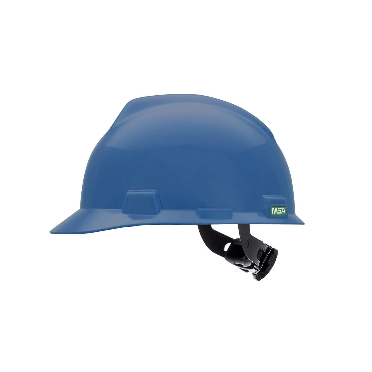 msa 475358 v-gard slotted hard hat, cap style