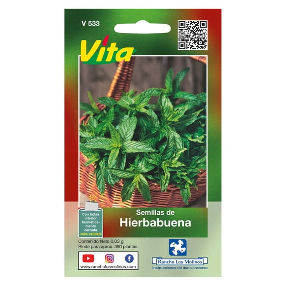 Semillas Hierbabuena Vita