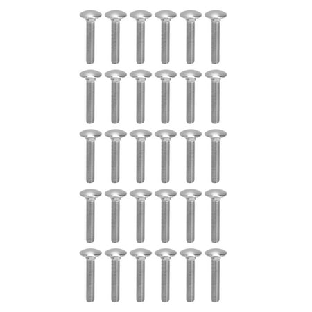 

Cup Bolts M8 Screw Coarse Thread For Fastening And Connecting M8x45