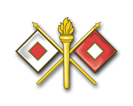 army signal corp retired logo