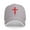Gray, variant on Christian Cross Unisex Adult Baseball Caps Adjustable Casquette Dad Hat Sandwich Cap Outdoors Headwear