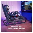 thumbnail image 4 of Racing Wheel Stand for Logitech G923/G920/G29, Thrustmaster T248P - Adjustable Simulator Cockpit, Heavy Duty Steel, 330 LBS Capacity, 4 of 7
