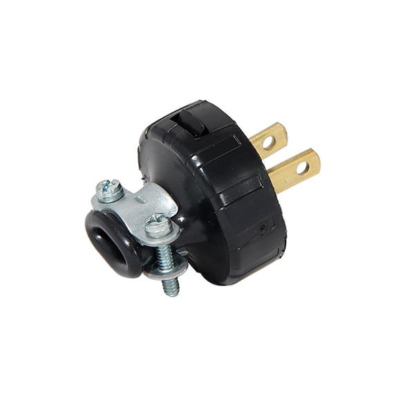 B&P Lamp® Black Plug for SVT Wire