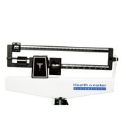 Healthometer 402KLWH Beam Scale w/ Height Rod/Wheels-390 lb/177 kg