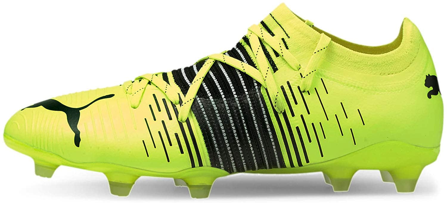Puma Future Z 2.1 FG Soccer Cleats, Men's, Yellow/Black