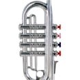 thumbnail image 4 of Bontempi 32 3831 Trompette en Argent de 4 Notes (37 cm), 4 of 6