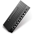 thumbnail image 1 of 8 Port Gigabyte Ethernet Switch Desktop Ethernet Splitter Hub Plug and Play - axGear, 1 of 4